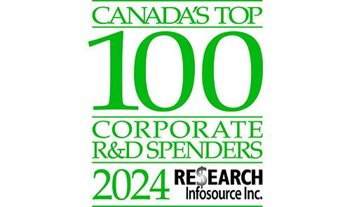 Canada's Top  100 Corporate R&D Spenders | 2024 | Research Infosource Inc.