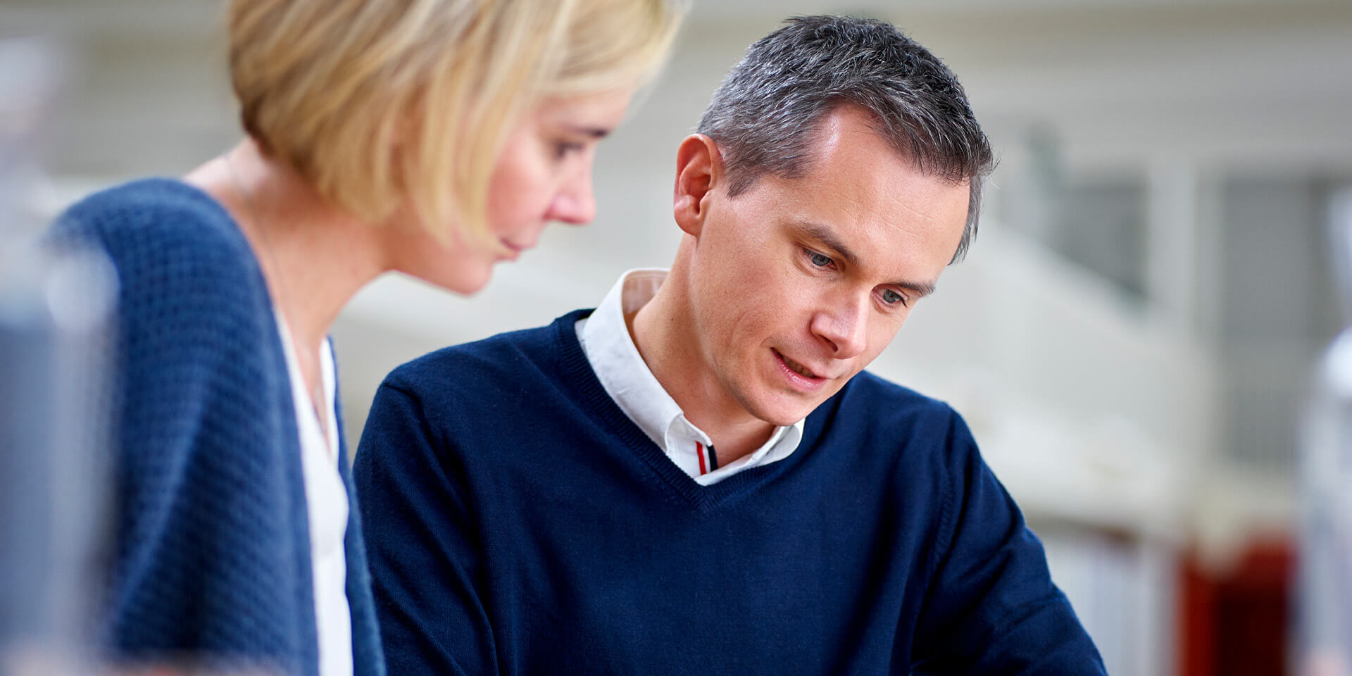 People talking together in a meeting